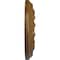 Ekena Millwork Olivia Ceiling Medallion (Fits Canopies up to 2 1/8"), 7 7/8"OD x 1 1/8"P, Smokey Topaz Crackle CM07OLSTC - alternate 5